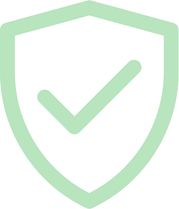 Protected shield illustration